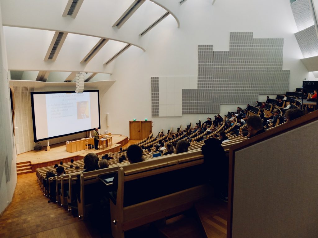 university teaching room